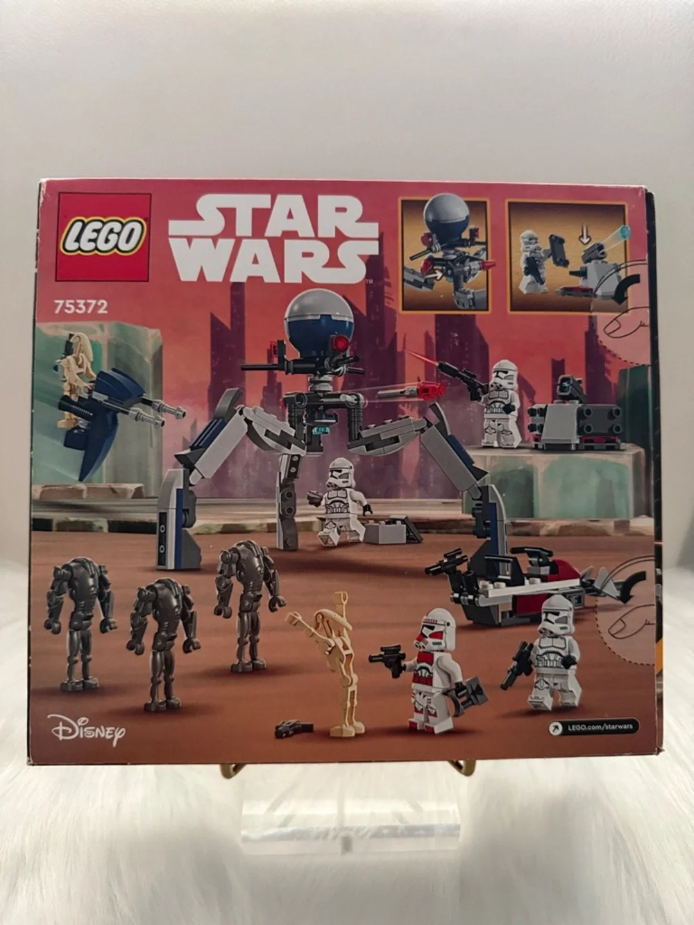 LEGO 75372 Star Wars Clone Trooper & Battle Droid Battle Pack - Picture 2 of 6